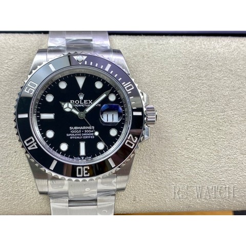 롤렉스 서브마리너 검판 41mm 전면 이미지